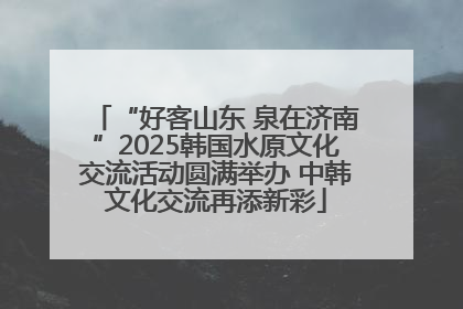 “好客山东 泉在济南”2025韩国水原文化交流活动圆满举办 中韩文化交流再添新彩