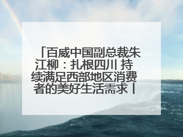 百威中国副总裁朱江柳：扎根四川 持续满足西部地区消费者的美好生活需求丨西望四川