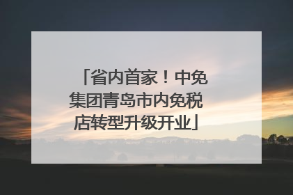 省内首家！中免集团青岛市内免税店转型升级开业