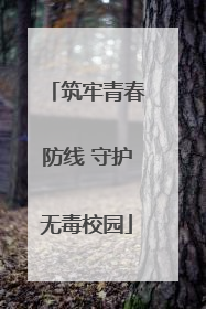 筑牢青春防线 守护无毒校园