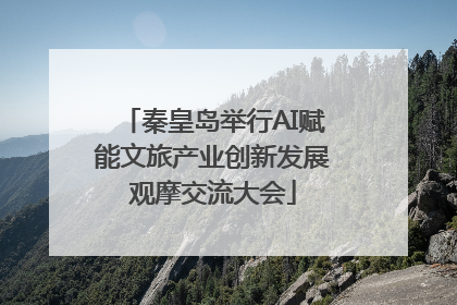 秦皇岛举行AI赋能文旅产业创新发展观摩交流大会