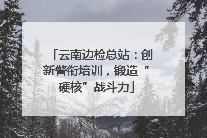 云南边检总站：创新警衔培训，锻造“硬核”战斗力