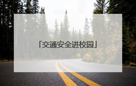 交通安全进校园
