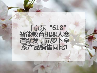 京东“618”智能教育机器人赛道爆发，元萝卜全系产品销售同比171%成黑马