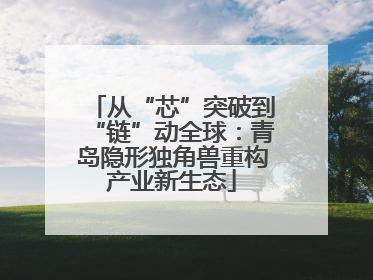 从“芯”突破到“链”动全球：青岛隐形独角兽重构产业新生态