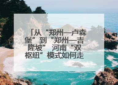从“郑州—卢森堡”到“郑州—吉隆坡” 河南“双枢纽”模式如何走向全球