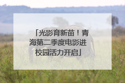 光影育新苗！青海第二季度电影进校园活力开启