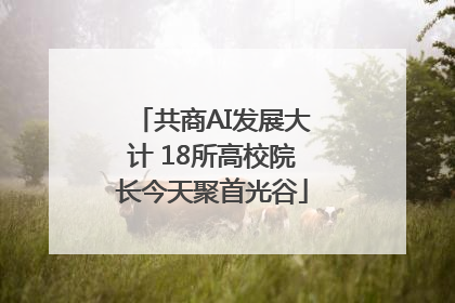 共商AI发展大计 18所高校院长今天聚首光谷