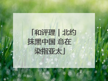 和评理｜北约抹黑中国 意在染指亚太