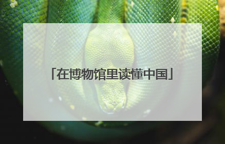在博物馆里读懂中国