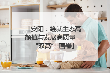 安阳：绘就生态高颜值与发展高质量 “双高” 画卷