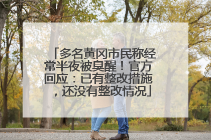 多名黄冈市民称经常半夜被臭醒！官方回应：已有整改措施，还没有整改情况