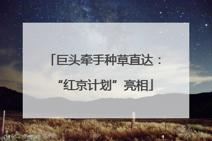 巨头牵手种草直达：“红京计划”亮相
