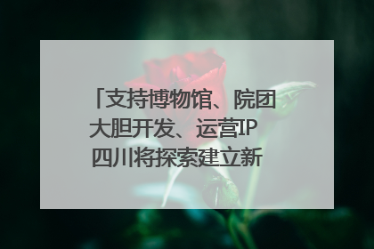 支持博物馆、院团大胆开发、运营IP 四川将探索建立新的收入分配激励机制｜新闻发布最前线