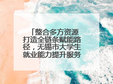 整合多方资源 打造全链条赋能路径，无锡市大学生就业能力提升服务季收官