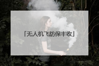 无人机飞防保丰收