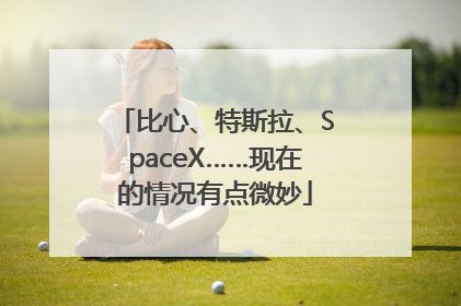 比心、特斯拉、SpaceX……现在的情况有点微妙