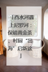 酉水河遇上尼罗河：保靖黄金茶、村厨“出海”启新途