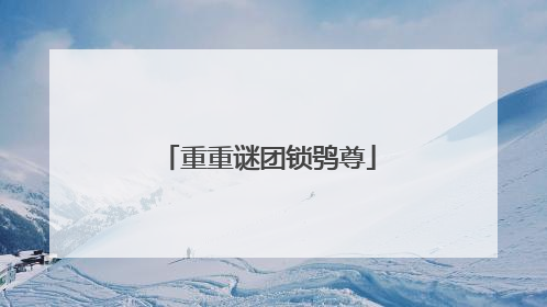 重重谜团锁鸮尊