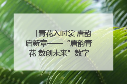 青花入时裳 唐韵启新章——“唐韵青花 数创未来”数字文创设计大赛启幕