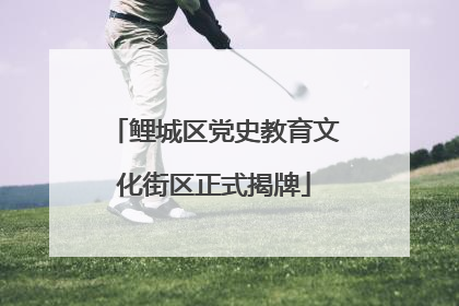 鲤城区党史教育文化街区正式揭牌