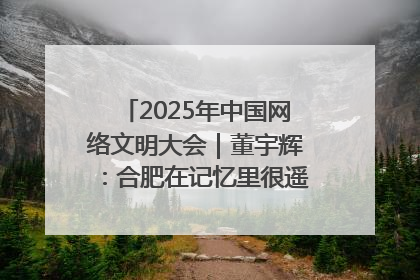 2025年中国网络文明大会｜董宇辉：合肥在记忆里很遥远也很亲切