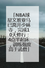 NBA球星文班亚马已离开少林寺，完成10天修行：4点半起床，训练强度高于武僧