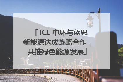 TCL 中环与蓝思新能源达成战略合作，共推绿色能源发展